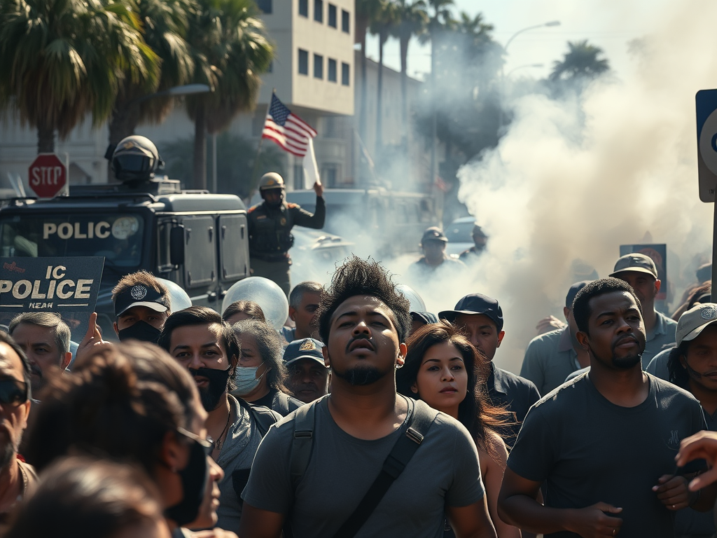 Los Angeles in Turmoil: Protests and Military Deployment Amid Immigration Crackdown